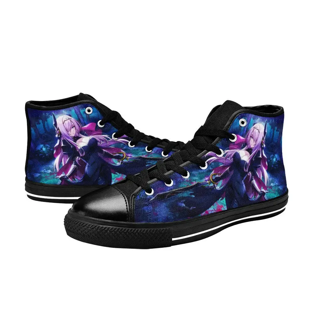 Victoria The Eminence in Shadow Garden Shoes High Tops Sneakers for Kids and Adults