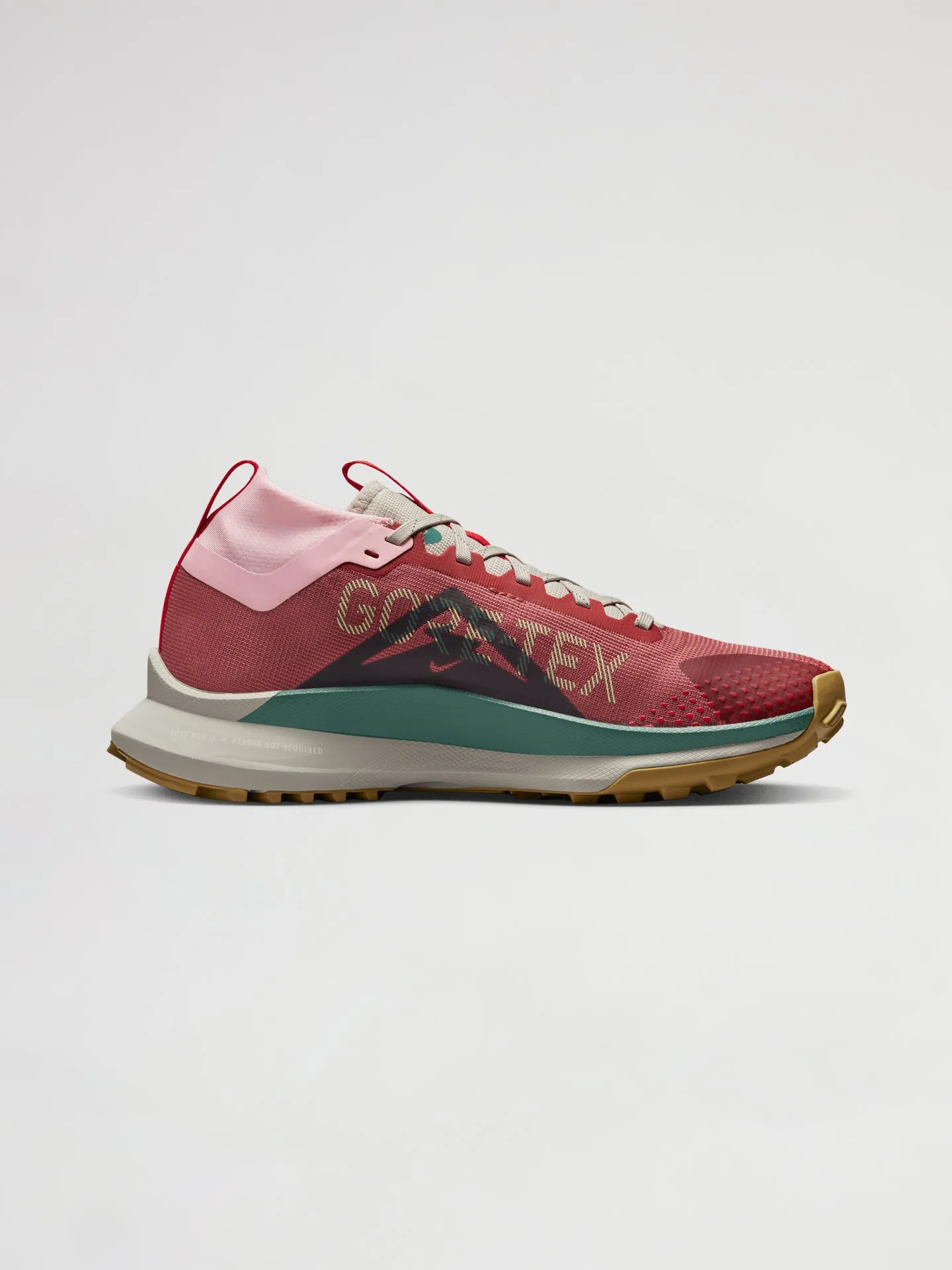 WMNS REACT PEGASUS TRAIL 4 GTX - Canyon Rust/Barely Volt-Med Soft Pink