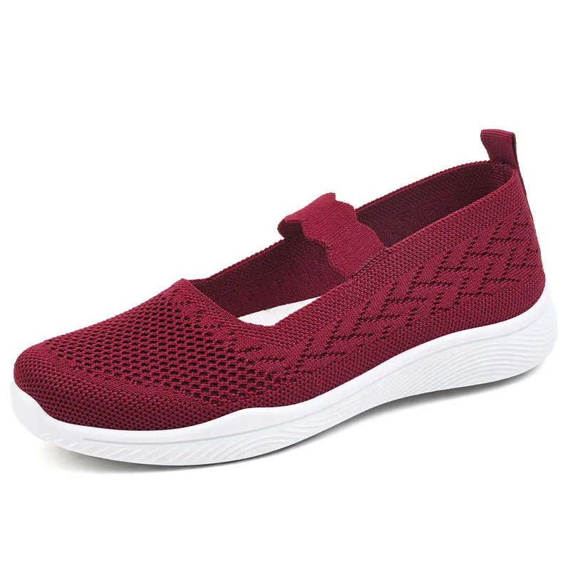 Women's Knit Light Ballerina Shoes