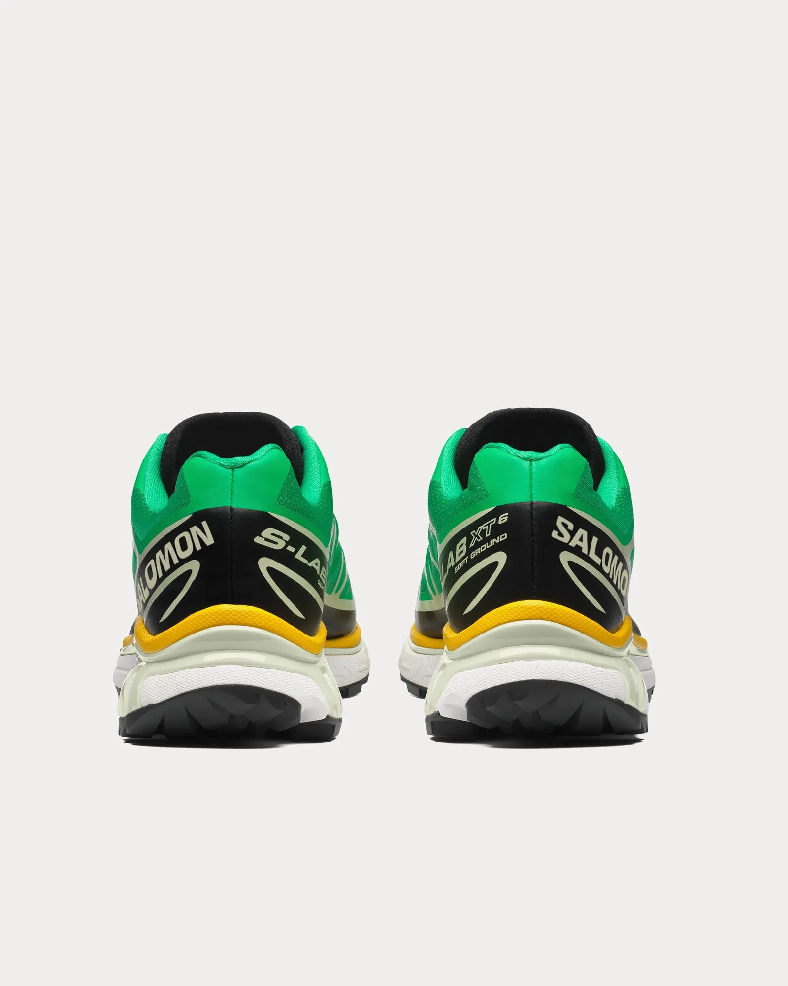 XT-6 Bright Green / Black / Sulphur Low Top Sneakers