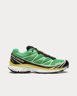 XT-6 Bright Green / Black / Sulphur Low Top Sneakers