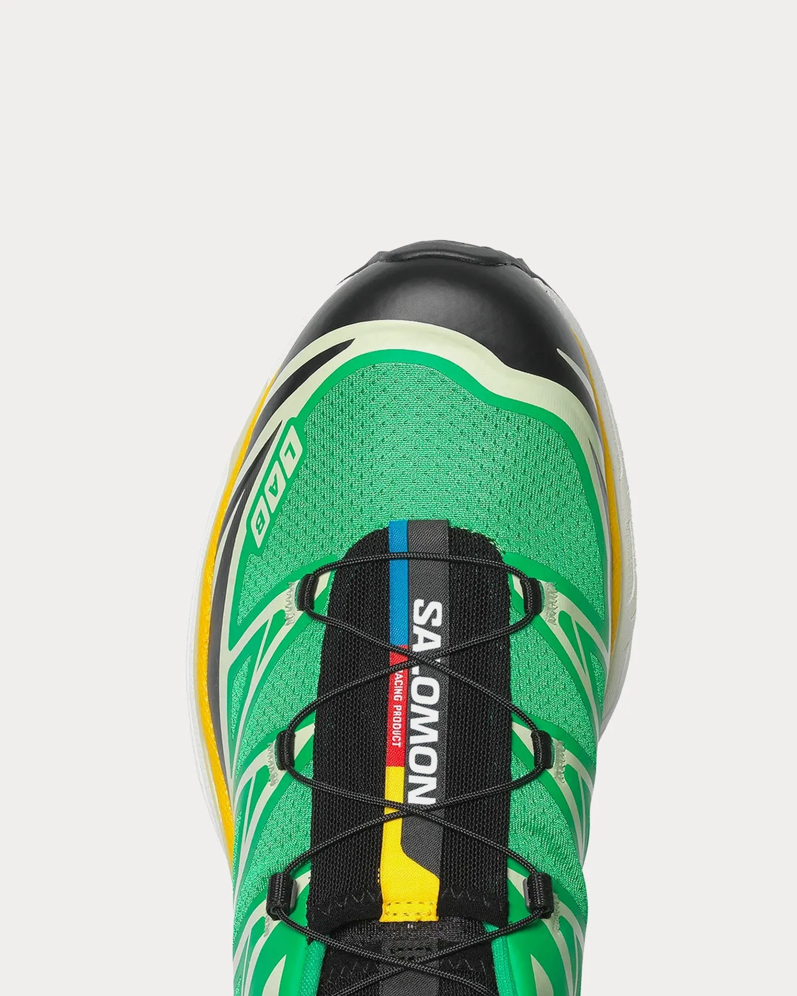 XT-6 Bright Green / Black / Sulphur Low Top Sneakers