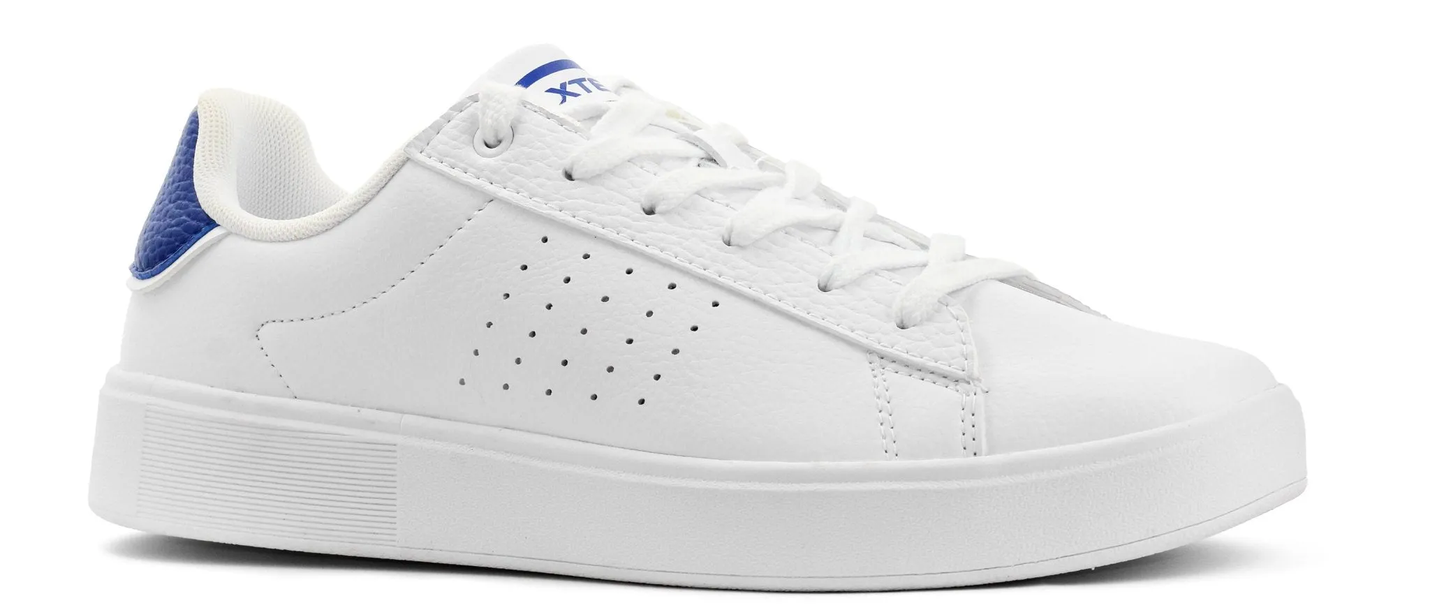 Xtep leather panel shoes